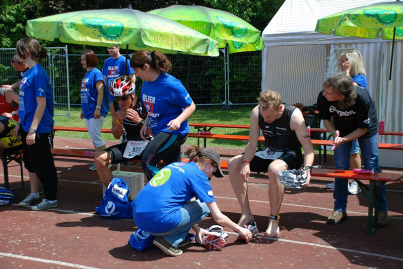 Zum Bericht über den Triathlon...